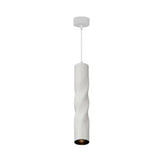 Tube-T300 Hanglamp Koker GU10 – Gedraaid Aluminium Ø55x300mm, 5 Kleuren