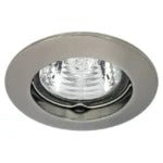 Vidi Ronde Vaste Inbouwspot GX5.3/LED Aluminium Ø79mm