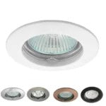 Vidi Ronde Vaste Inbouwspot GX5.3/LED Aluminium Ø79mm