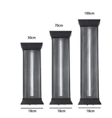 SteelLux LED Buitenlamp – Waterdichte RVS Wandlamp voor Tuin