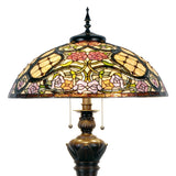 Lumi Lamp - Tiffany Vloerlamp Beige Roze