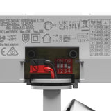 Pava 2 LED Railspot 19-42W Instelbaar 20-45° Wit/Zwart