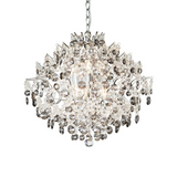 Markslojd - Hidden Gem Kroonluchter 6L Chroom / Helder / Rook