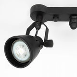 Indigo Dubbele Opbouwspot Zwart Messing – Draaibaar GU10 Spot