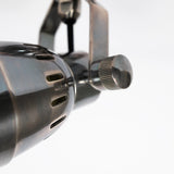 Indigo Mini Opbouwspot Zilver Messing – Draaibaar GU10 Spotlamp