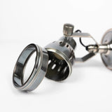 Indigo Opbouwspot Antiek Zilver – Wand- en Plafondlamp van Messing