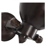 Maxim Opbouwspot Brons Messing – Draaibare Wandlamp E14 Fitting