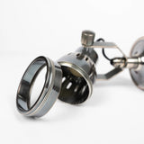 Indigo Mini Opbouwspot Zilver Messing – Draaibaar GU10 Spotlamp