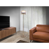 Angel Cerda - Kristallen En Stalen Vloerlamp