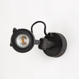 Prescott Opbouwspot Zwart Messing – Kantelbare GU10 Wand- & Plafondlamp