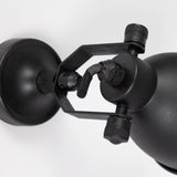 Maxim Cover Spot Zwart Messing – Draaibare Wandlamp E14 Fitting