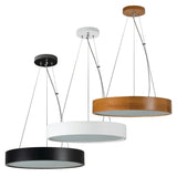 Jasmin C Houten Pendellamp met Matglas – 3 Maten – 3 Kleuren