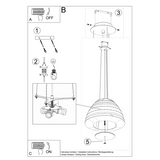 Lightinup Srl - Bella 60 Zwarte Kroonluchter