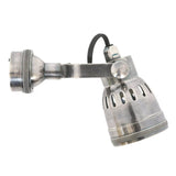 Indigo Mini Opbouwspot Zilver Messing – Draaibaar GU10 Spotlamp