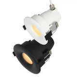 Romolo-R IP65 Rond Inbouwspot GU10 Waterdicht Wit/Zwart