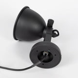 Maxim Cover Spot Zwart Messing – Draaibare Wandlamp E14 Fitting