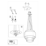 Lightinup SRL - Reflectie 50 Witte Kroonluchter