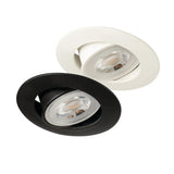 Fizu LED Inbouwspot Wit/Zwart 4,8W 3000K/4000K Verstelbaar