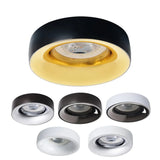 Elnis L Inbouwspot Vast Aluminium Wit/Antraciet/Chroom/Goud