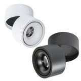 Costa LED Opbouwspot Aluminium Kantelbaar 3000K/4000K Wit/Zwart