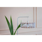 Emko - Macaron Vloerlamp, Wit Frame, Witte Kap