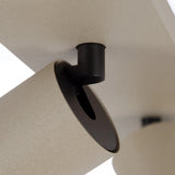 Scott 3 Opbouwspot Champagne – 3-lichts Draaibare Plafondspot GU10