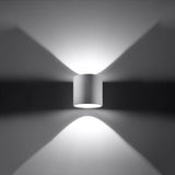Wandlamp ORBIS 1 wit