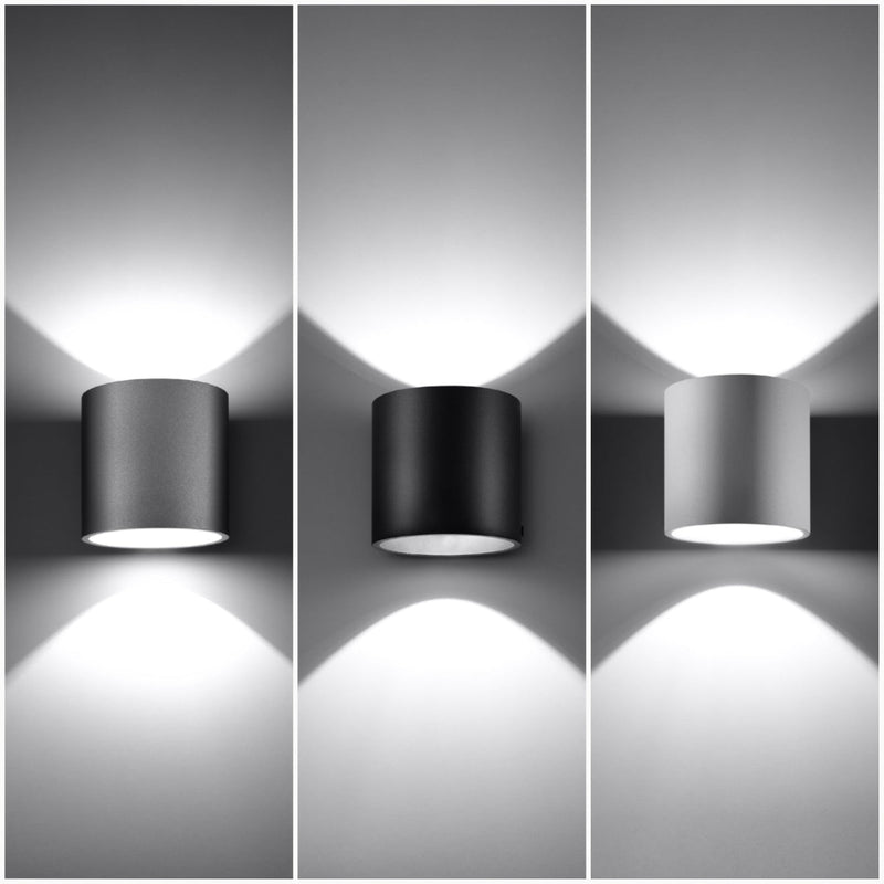 Wandlamp ORBIS 1 wit