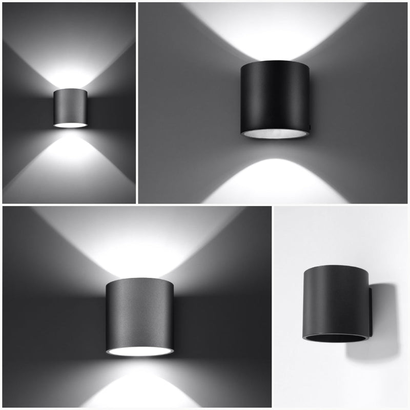 Wandlamp ORBIS 1 wit