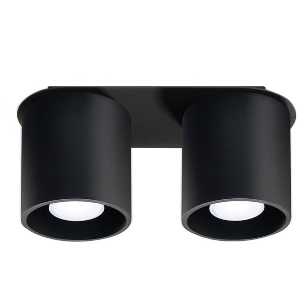 Plafondlamp ORBIS 2 zwart