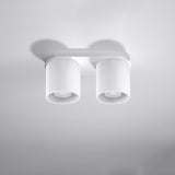 Plafondlamp ORBIS 2 wit