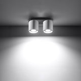 Plafondlamp ORBIS 2 wit