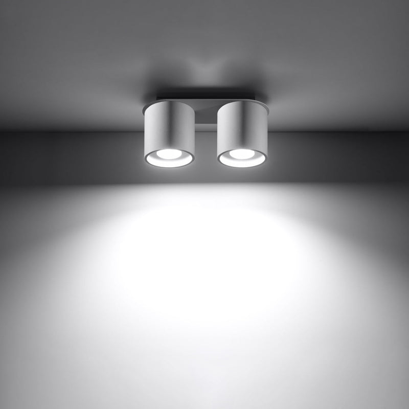 Plafondlamp ORBIS 2 wit