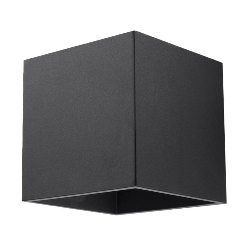 Wandlamp QUAD 1 zwart
