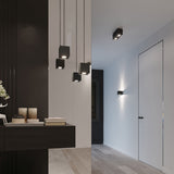 Wandlamp QUAD 1 zwart