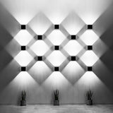 Wandlamp QUAD 1 zwart