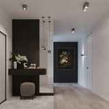 Wandlamp QUAD 1 grijs