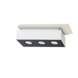 Plafondlamp MONO 3 wit