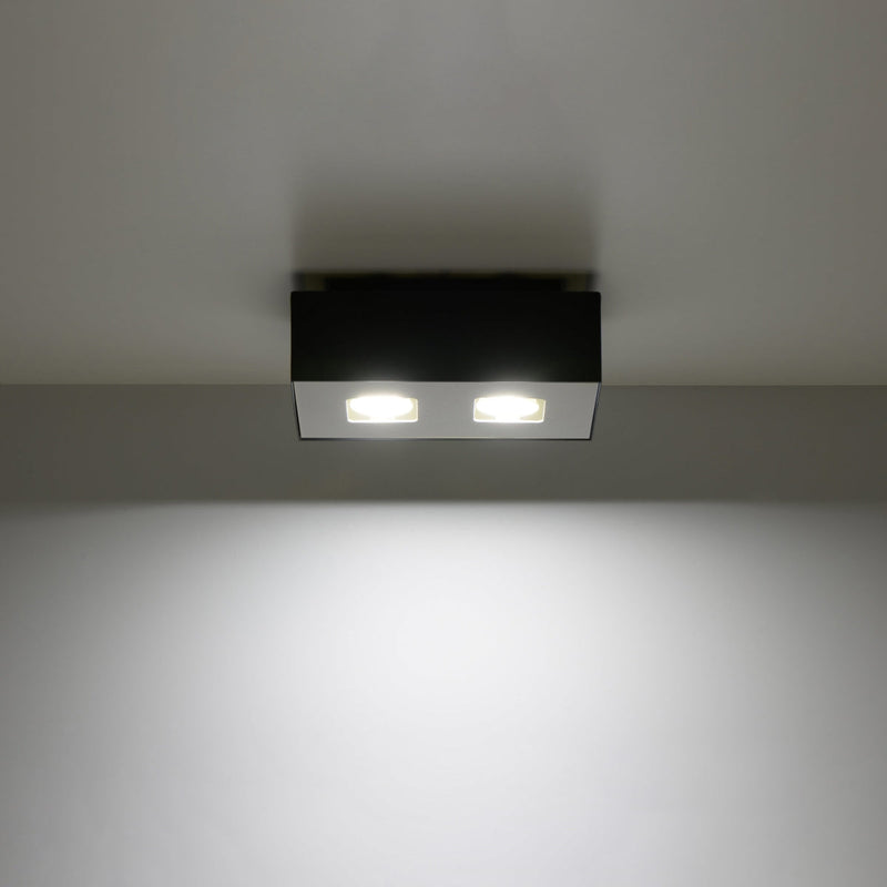 Plafondlamp MONO 2 zwart