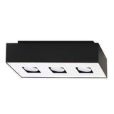 Plafondlamp MONO 3 zwart
