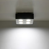 Plafondlamp MONO 4 zwart