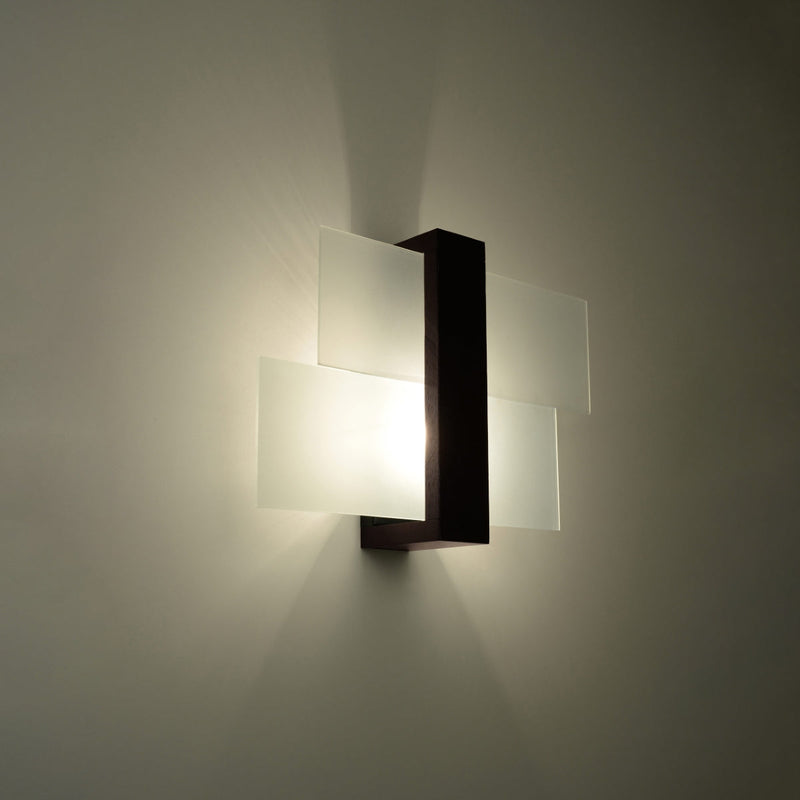 Wandlamp FENIKS 1 wengé