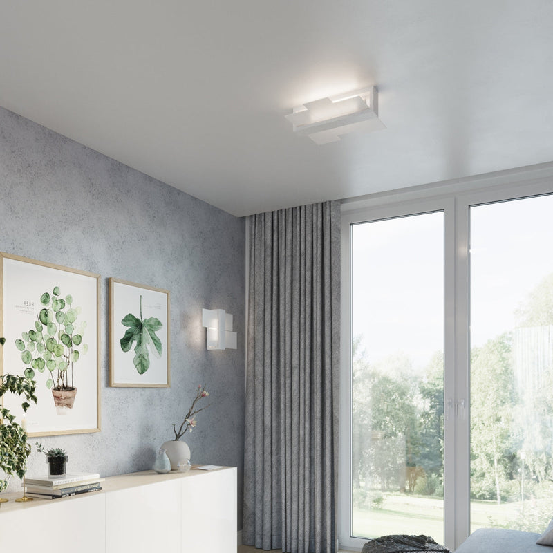 Wandlamp FENIKS 1 wit
