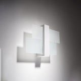 Wandlamp FENIKS 1 wit