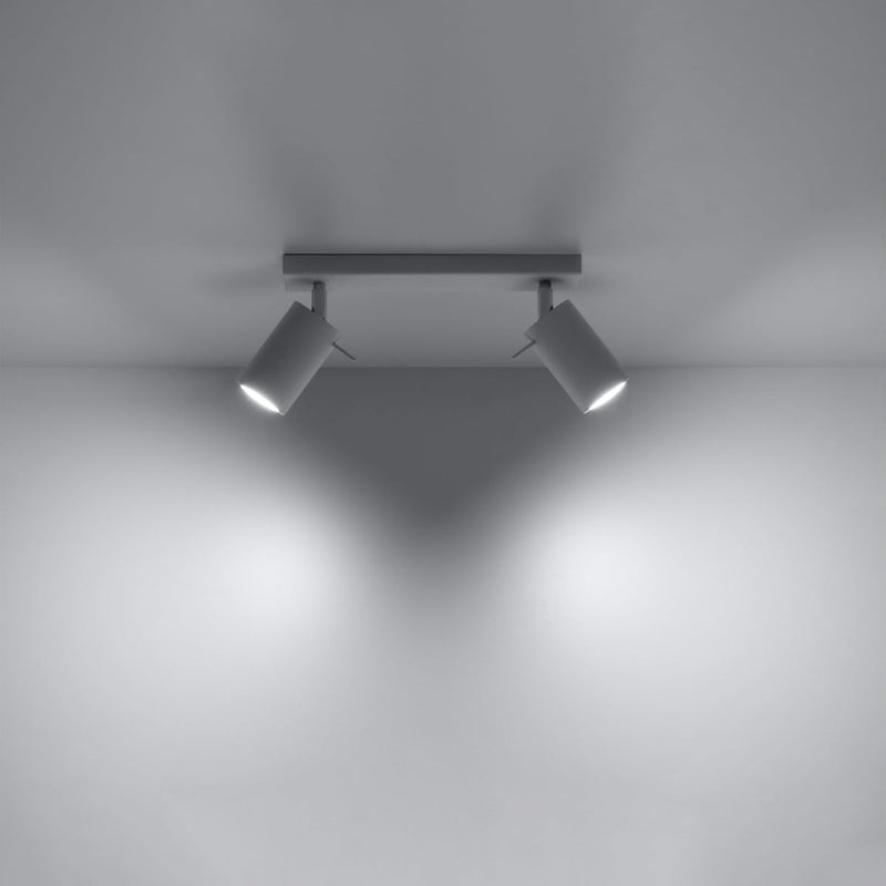 Plafondlamp RING 2 wit