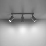 Plafondlamp RING 3 wit