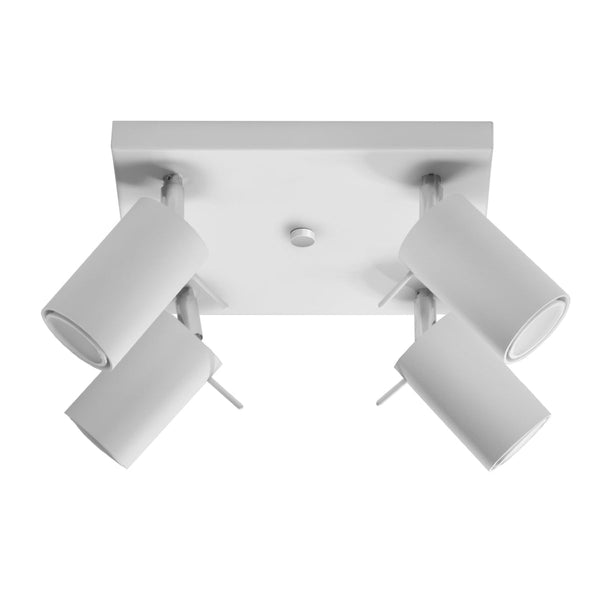 Plafondlamp RING 4 wit