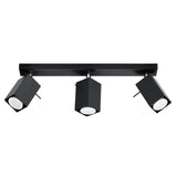 Plafondlamp MERIDA 3 zwart