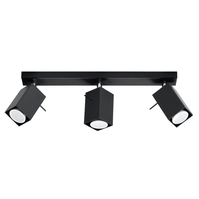 Plafondlamp MERIDA 3 zwart