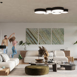 Plafondlamp ARENA 45 zwart